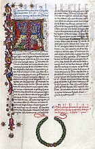 Example illuminated manuscript